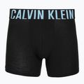 Boxer Calvin Klein 000NB3609A Boxer Brief 3 pairs black w/harbor mist logo/black w 2