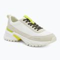 Scarpe da donna Calvin Klein YW0YW02075 Hike Runner MG Nylon Mix bright white/primrose/beluga
