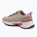 Scarpe da donna Calvin Klein YW0YW02075 Hike Runner MG Nylon Mix chateau/silver mink/pink 3