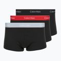 Boxer uomo Calvin Klein LV00NB4389 Low Rise Trunk 3 paia black/adrenaline rush/white/black