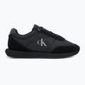 Scarpe da uomo Calvin Klein YM0YM01361 Retro Runner Essential MIX MAT triple black 2