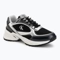 Scarpe da uomo Calvin Klein YM0YM01402 Hike Runner Laceup Mesh Mix black/silver