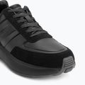 Scarpe da uomo Calvin Klein HM0HM02033 City Runner Laceup Tape Leather triple black 7