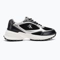 Scarpe da donna Calvin Klein YW0YW02063 Hike Runner Allacciate mesh misto black/silver 2