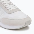 Scarpe da uomo Calvin Klein YM0YM01361 Retro Runner Ess Mix Mat triple bright white 7