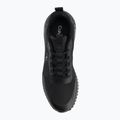 Scarpe da uomo Calvin Klein YM0YM01442 Eva Runner Lace Up Mat Mix 0GJ triple black 5