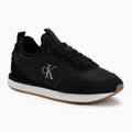 Scarpe da donna Calvin Klein YW0YW02060 Retro Runner Sock Laceup Mix Mat black/gyn metal/gum