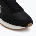 Scarpe da donna Calvin Klein YW0YW02060 Retro Runner Sock Laceup Mix Mat black/gyn metal/gum 7