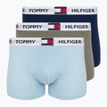 Boxer Tommy Hilfiger Trunk 3 utility pairs sage/prppy navy/keepsake blue