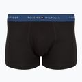 Boxer Tommy Hilfiger Trunk WB 7 pairs blk/mid red/aegean sea/dsrt sky/blu jeans/f r/wht 10