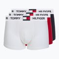 Boxer da uomo Tommy Hilfiger Trunk medium red/white/navy blue