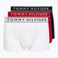 Boxer da uomo Tommy Hilfiger Trunk Dtm white/medium red/navy blue