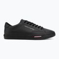 Sneakers uomo Tommy Hilfiger Vulc Core RBW Long Lace Leather black 2
