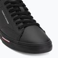 Sneakers uomo Tommy Hilfiger Vulc Core RBW Long Lace Leather black 7