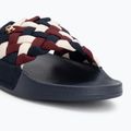Ciabatte da donna Tommy Hilfiger Braided Pool rwb 7