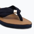 Infradito da donna Tommy Hilfiger Footbed Summer Sandal Leather space blue 7