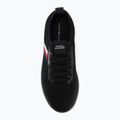 Scarpe da uomo Tommy Hilfiger Lightweight Knitted Runner black 5