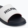 Ciabatte da uomo Tommy Hilfiger Dual Density white 7