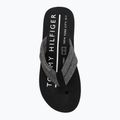 Infradito da uomo Tommy Hilfiger Chambray Beach Sandal black 5