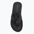 Infradito da uomo Tommy Hilfiger Padded Beach black 5