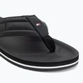 Infradito da uomo Tommy Hilfiger Padded Beach black 7