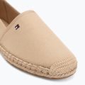Scarpe da donna Tommy Hilfiger Flag Canvas clayed pebble 7