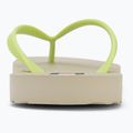 Infradito da donna Tommy Jeans Logo Summer white clay/lime essence 6