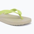 Infradito da donna Tommy Jeans Logo Summer white clay/lime essence 7