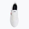 Scarpe da uomo Tommy Hilfiger Lightweight Knitted Runner white 5