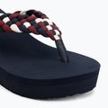 Infradito da donna Tommy Hilfiger Wedge Braided Summer Sandal rwb 7