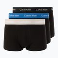 Boxer Calvin Klein 0000U2664G Low Rise Trunk 3 pairs black/classic blue/black