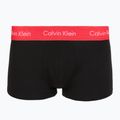 Boxer Calvin Klein LV00NB4412 Low Rise Trunk 5 pairs black in green bloom wb/black in dazzlin 8