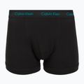 Boxer da uomo Calvin Klein 0000U2662G Trunk 3 pairs of black bodies and wbs with driftwood 2