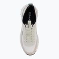 Scarpe da donna Calvin Klein HW0HW03279 Hike Runner Nylon Mix brilliant white/misty blue/arctic 5