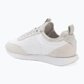 Scarpe da uomo Calvin Klein YM0YM01414 Retro Runner Sock Laceup Mix mat bright white/light grey 3