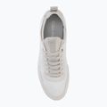 Scarpe da uomo Calvin Klein YM0YM01414 Retro Runner Sock Laceup Mix mat bright white/light grey 5