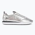 Scarpe da donna Calvin Klein HW0HW03287 Retro Runner Metallic silver 2