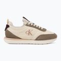 Scarpe da donna Calvin Klein YW0YW02060 Retro Runner Sock Laceup Mix Mat turtledove/spanish villa/bordeaux 2