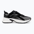 Scarpe da uomo Calvin Klein HM0HM02220 Hike Runner Stripe Mix Nylon Suede black/granite road 2