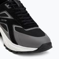 Scarpe da uomo Calvin Klein HM0HM02220 Hike Runner Stripe Mix Nylon Suede black/granite road 7