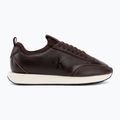 Scarpe da donna Calvin Klein HW0HW03118 Retro Runner Sock PANL Leather Neo bordeaux 2