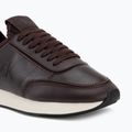 Scarpe da donna Calvin Klein HW0HW03118 Retro Runner Sock PANL Leather Neo bordeaux 7
