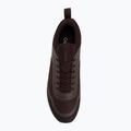 Scarpe da uomo Calvin Klein HM0HM02164 Light Eva Run Lace Sock bordeaux 5