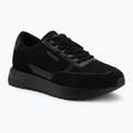 Scarpe da uomo Calvin Klein HM0HM02215 City Runner Laceup Nylon Recycled Suede triple black