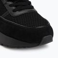 Scarpe da uomo Calvin Klein HM0HM02215 City Runner Laceup Nylon Recycled Suede triple black 7