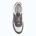 Scarpe da uomo Calvin Klein HM0HM02212 Retro Runner Bans Leather Suede granite gray/white/rhubarb 5