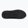 Scarpe da donna Calvin Klein HW0HW03118 Retro Runner Sock PANL Leather Neo black/crystal grey 4