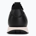 Scarpe da donna Calvin Klein HW0HW03118 Retro Runner Sock PANL Leather Neo black/crystal grey 6