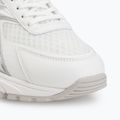 Scarpe da uomo Calvin Klein HM0HM02341 Hike Runner Stripe Met Mix bright white/silver/light grey 7