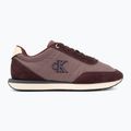 Scarpe da uomo Calvin Klein YM0YM01361 Retro Runner Ess Mix Mat bordeaux/peppercorn/vanilla 2